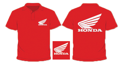 Áo thun đồng phục nhân viên Honda