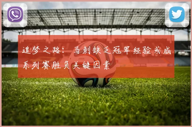 追梦之路：马刺缺乏冠军经验或成系列赛胜负关键因素